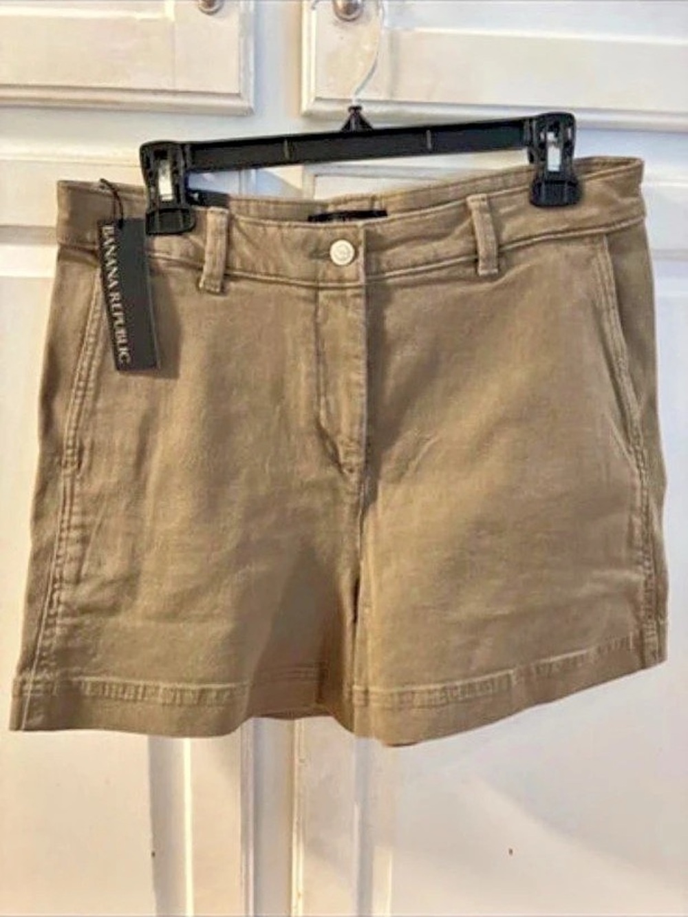 Banana Republic Everyday Short 4" Cargo Shorts in Brown Size 10